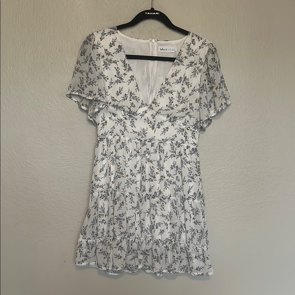 Floral V-Neck Dress